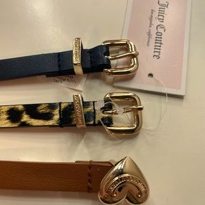 Juicy couture belts